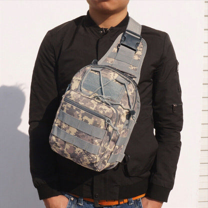 Military Tactical Backpack Camouflage Shoulder Bag Daypack 600D Backpack