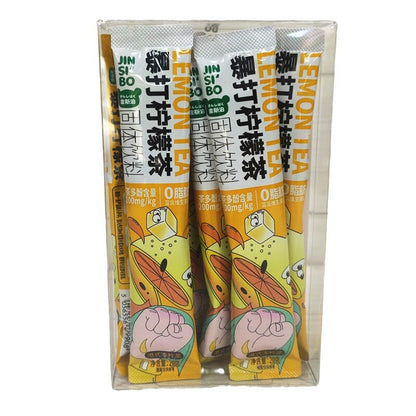 Thai Small Lime Lemon Tea Instant Punch, Hong Kong Style Iced Lemon Tea