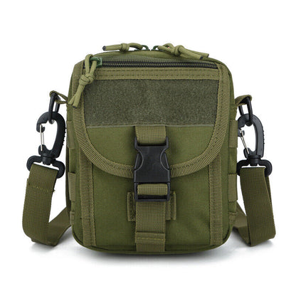 Mens Tactical Backpack Messenger Bag Military Sling Shoulder bag Camping Hiking