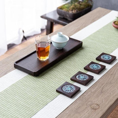 Colorful Waterproof Paper Tea Mat|Tea Table Mats|Dining Table Mats|Home Decor