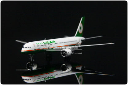 1:400 JC WINGS EVA AIR BOEING 757-200 Passenger Airplane Diecast Aircraft Model