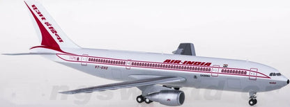 1:200 Hogan AIR INDIA AIRBUS A300 Passenger Airplane ABS Plastic Aircraft Model