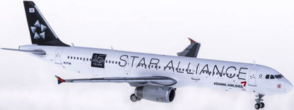 JC Wings Asiana for Airbus A321 HL7730 1/400 DIECAST Aircraft Pre-builded Model