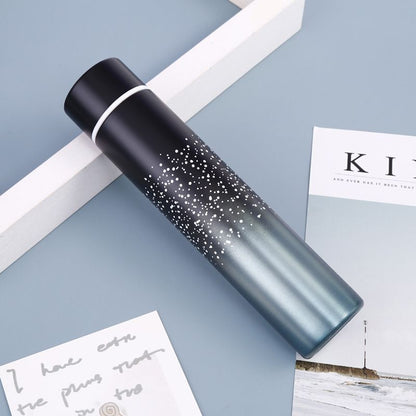 Water Bottle 200ml Slim Double Wall Thermos Thermal Cup Travel Mug Vacuum Flasks