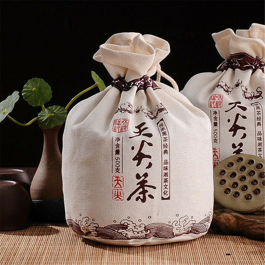 500g Dark Tea Tian Jian Black Tea Loose Hei Tea Hunan Anhua Tianjian Cha