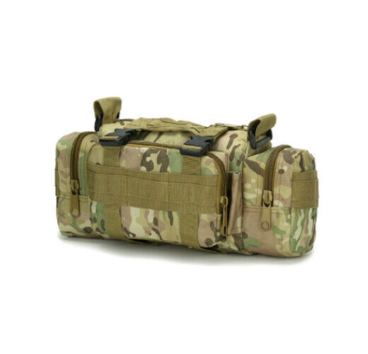Tactical Backpack Mens Sport Bag Outdoor Hiking Climbing Army Rucksack