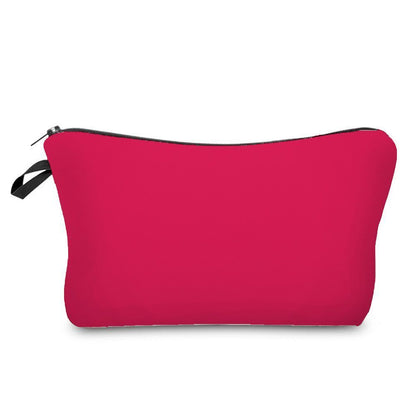 Heat Transfer Cosmetic Bags Toiletry Purse Waterproof Makeup Organizer Storage