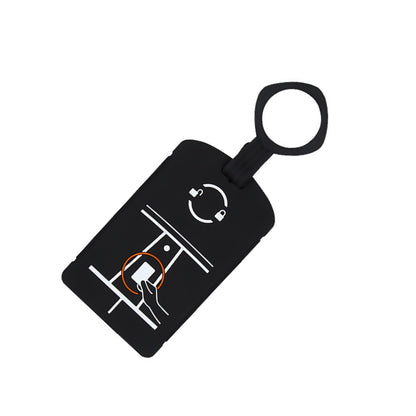 For Tesla Model 3 Y Silicone Car Key Case Key Card Holder Protector Cover