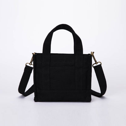 Canvas Messenger Bag Small Purse Women Shoulder Pouch Canvas Small Bags Zipper