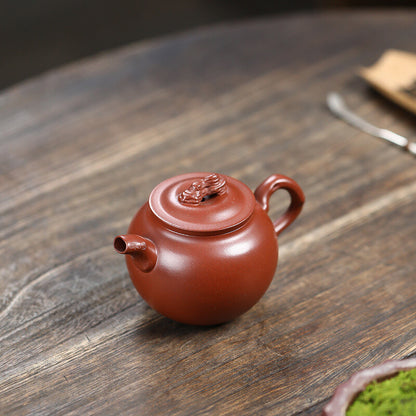 True Yixing Zisha Clay Tea Pot Handmade Kungfu Tea Pots Original Ore Solid Carve