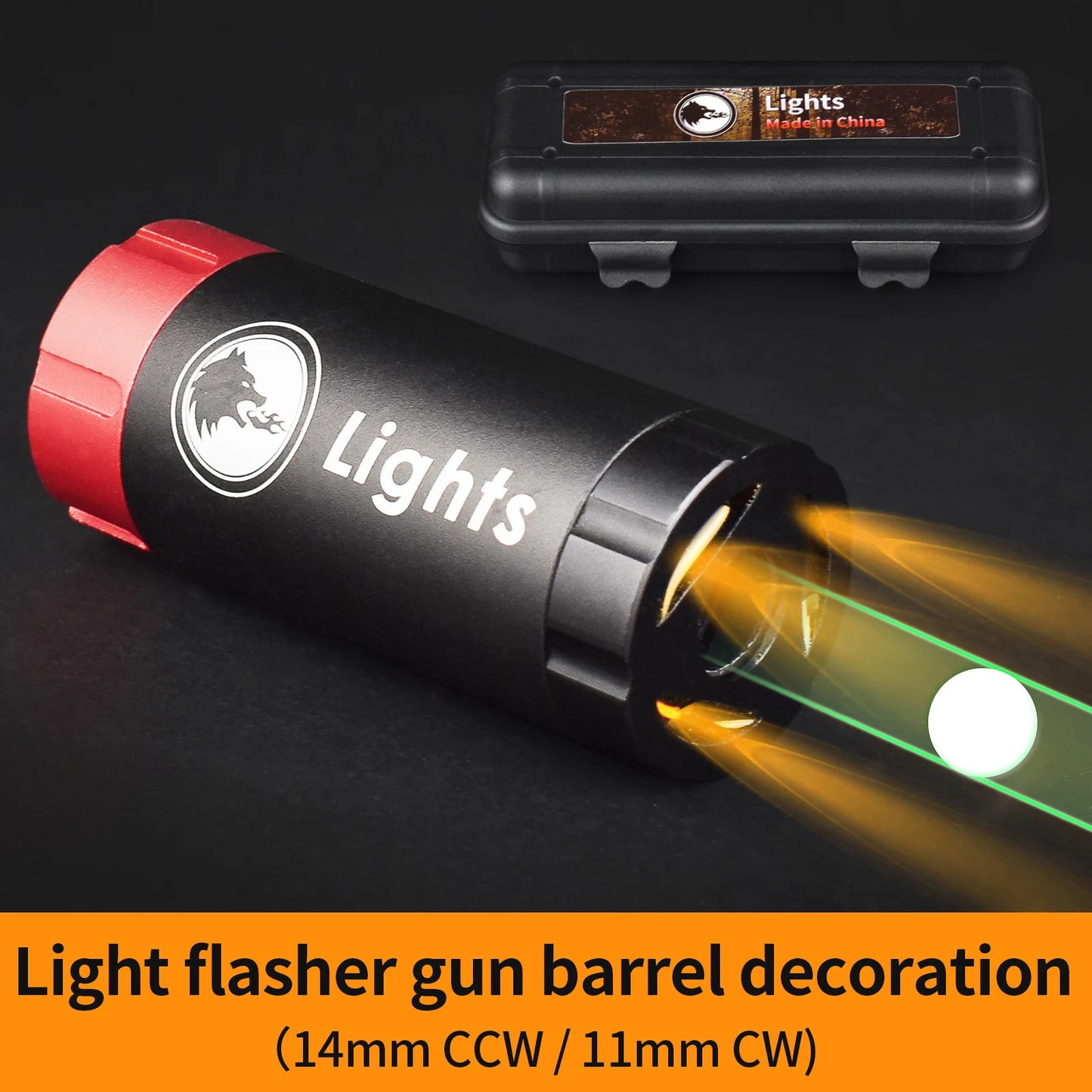 Tactical Lighter Spitfire Tracer Device Glow In Dark 14mm CCW 11mm