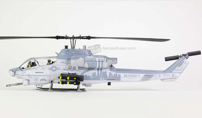 1:48 FOV US Marine AH-1W Light Attack Helicopter Afghanista Diecast Plane Model