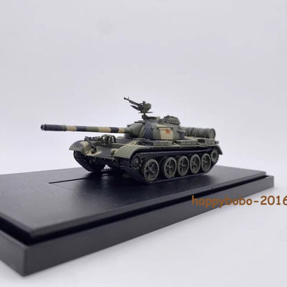 1/72 Chinese Army ZTZ-59 Main Battle Tank Camouflage Finished Model