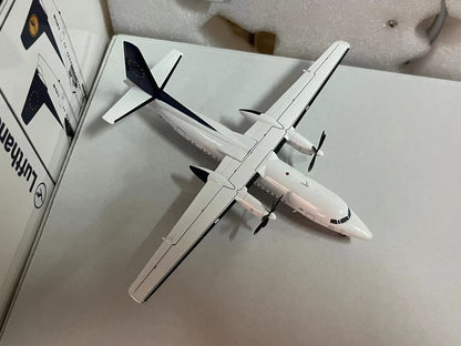 1:200 JC Wings Team Lufthansa Fokker 50 Passenger Plane Diecast Aircraft Model
