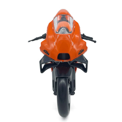 1/12 KTM RC 8C Motorcycle Model Diecast Toy Vehicle Boys Toys for Kids Orange