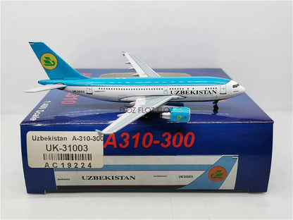 AeroClassics Uzbekistan Airways for Airbus A310-300 UK31003 1:400 Aircraft Model