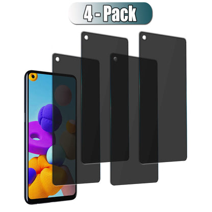 For Samsung Galaxy A21 A21s Privacy Tempered Glass Anti-Spy Screen Protector