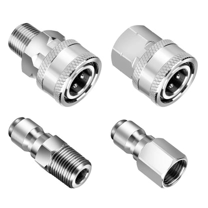 4pcs pressure washer adapter kit featuring high hardness and excellent quality