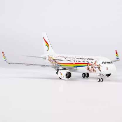 1:400 NGmodels Tibet Airlines Airbus A319 Passenger Airplane Diecast Plane Model