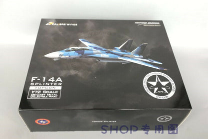 1:72 Calibre Wings Grumman F-14A TOPGUN 'SPLINTER' BUNO Fighter Diecast Model