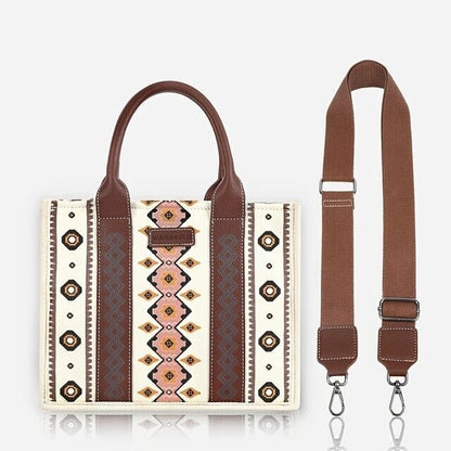 WAN&KELO Tote Bag Western Purses for Women Shoulder Boho Aztec Handbags