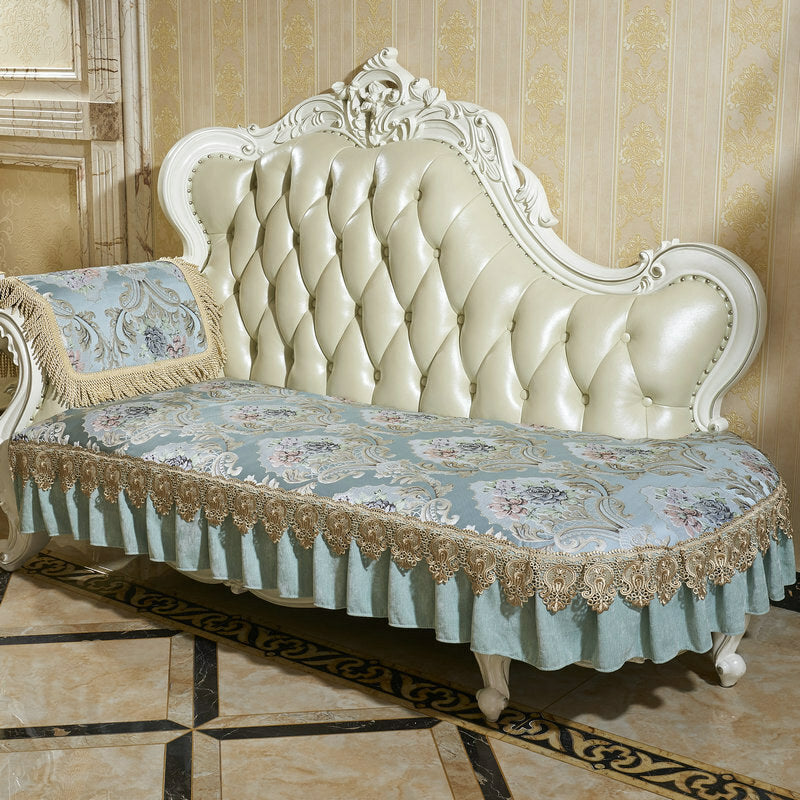 European High Density Lace Sofa Covers 2 3 Seater Slipcover Couch Protector Mat