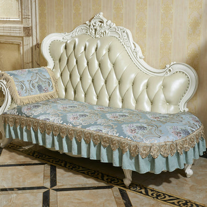 European High Density Lace Sofa Covers 2 3 Seater Slipcover Couch Protector Mat