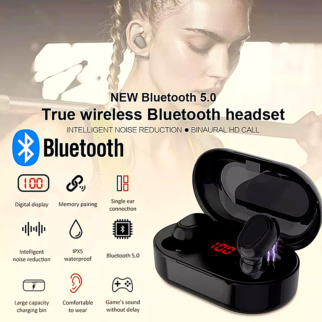 Audifonos inalambricos Bluetooth 5.0 Auriculares Para Telefonos Tablet Universal