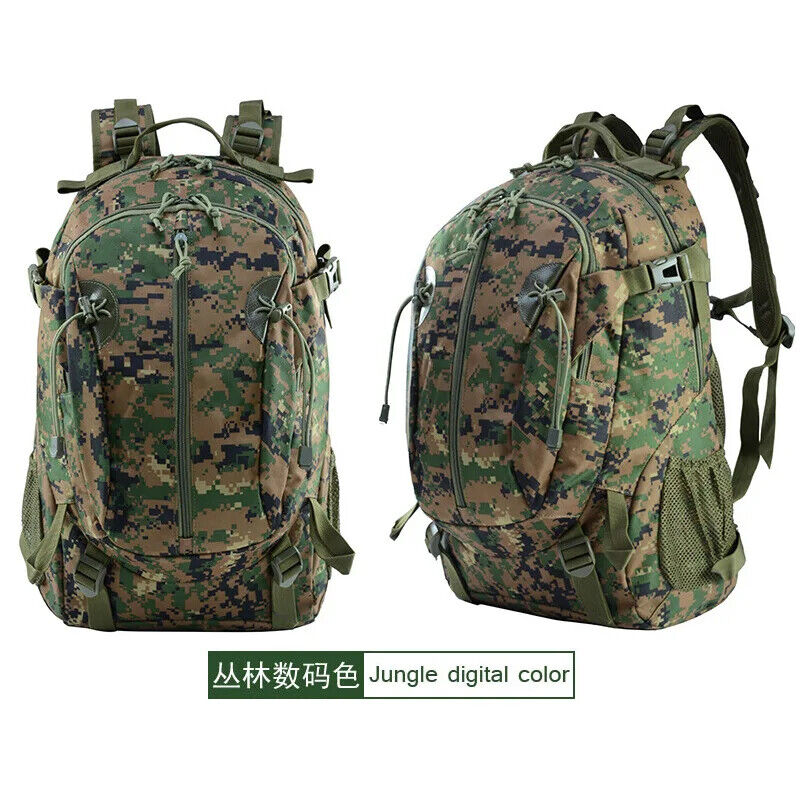Men's 30L Army Tactical Backpack Bag 900D Outdoor Molle Bag Hiking Hunting