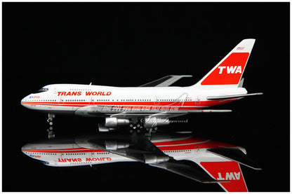 1:400 GeminiJets TRANS WORLD BOEING B747SP Airplane Diecast Plane Aircraft Model