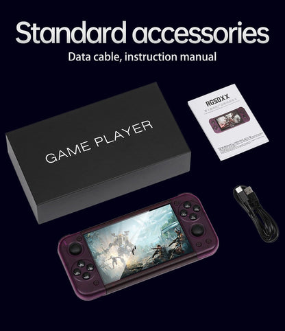 Retro Handheld RG50XX-Portable GBC, Arcade, PSP Gaming Console with LINUX System