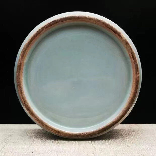 Exquisite Chinese Porcelain Blue and White Porcelain Figure Pattern Ink Box