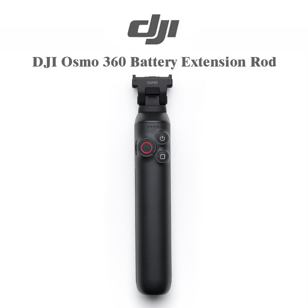 DJI Osmo 360 Battery Extension Rod–4.5H 8K/30fps, 90cm Telescopic, 0°/68° Angles