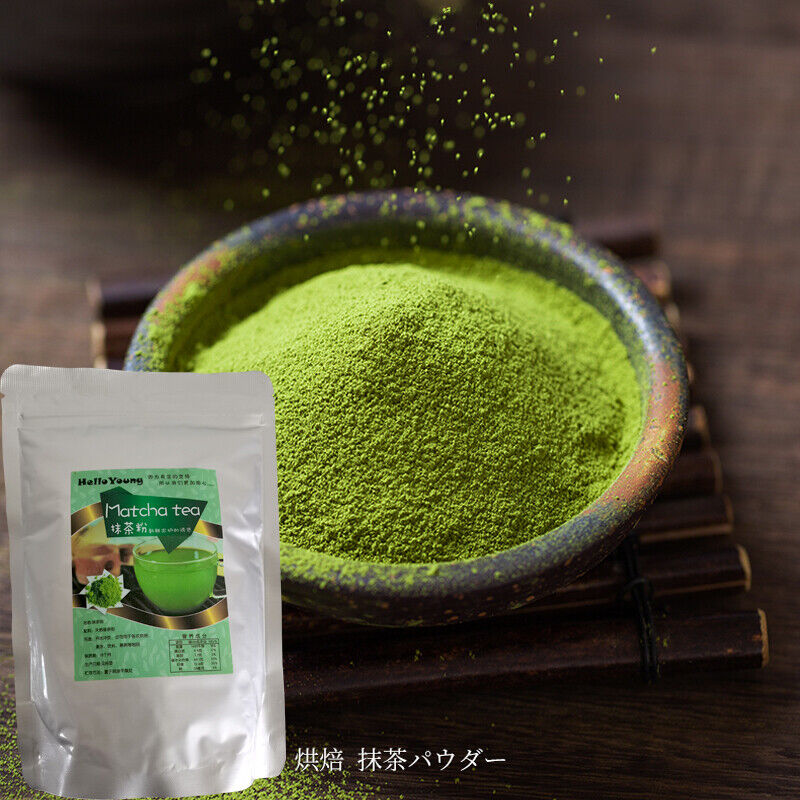 Matcha Powder Organic Matcha Green with Powder For Dessert Baking Black Color