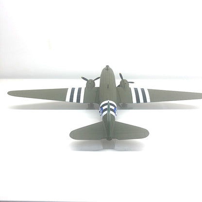 WWII USA C-47 J8 1/100 diecast plane model aircraft