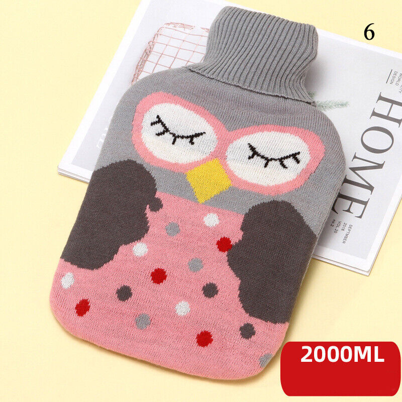 Knitted Hot Water Bag Cover Printed Hot Water Bag Cover Hot Water Bag Cover