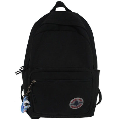 School Bag College Student Backpack Travel Laptop Green Purple Blue 30*13*44 CM
