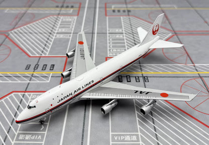 1:400 HX Models JAPAN AIRLINES BOEING 747-100 Passenger Airplane Diecast Model