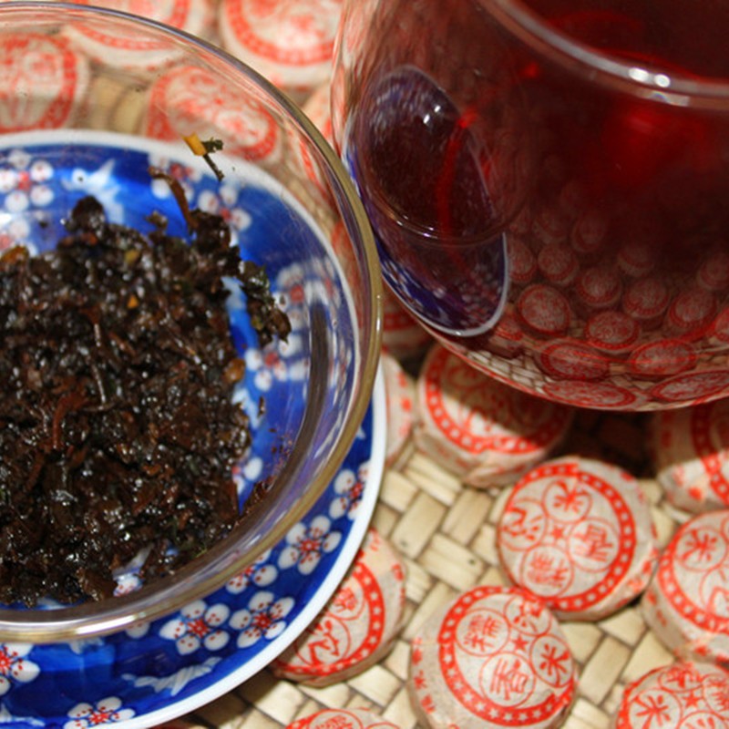 500G Yunnan Pu'er Tea Pot Tea Mini Xiaodu Tea Bulk -