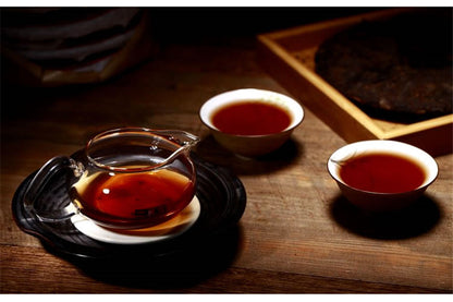 Aged Ripe Pu-erh Tea Cake 357g Black Tea Yunnan Banzhang Shu Puer Tea Green Food