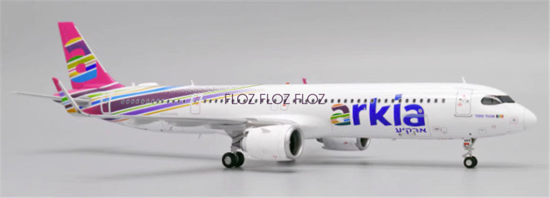 JC Wings Arkia for Airbus A321NEO 4X-AGH 1:200 Aircraft Pre-built Model