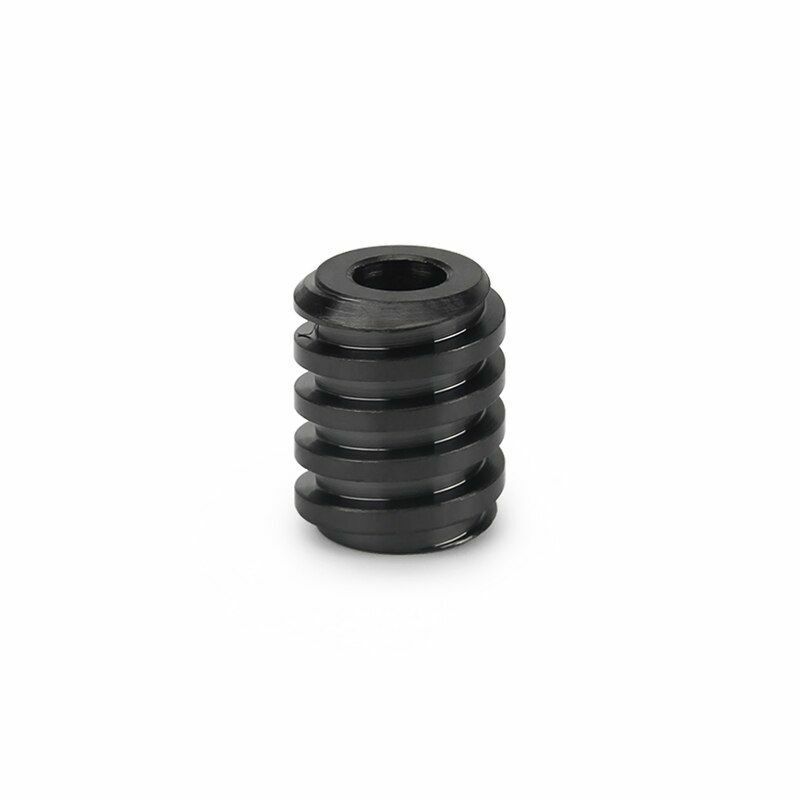 Black Titanium Alloy Knife Beads Paracord Umbrella Rope Thread Zipper Accessorie