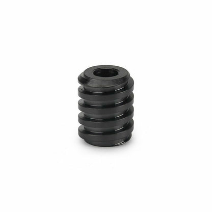 Black Titanium Alloy Knife Beads Paracord Umbrella Rope Thread Zipper Accessorie