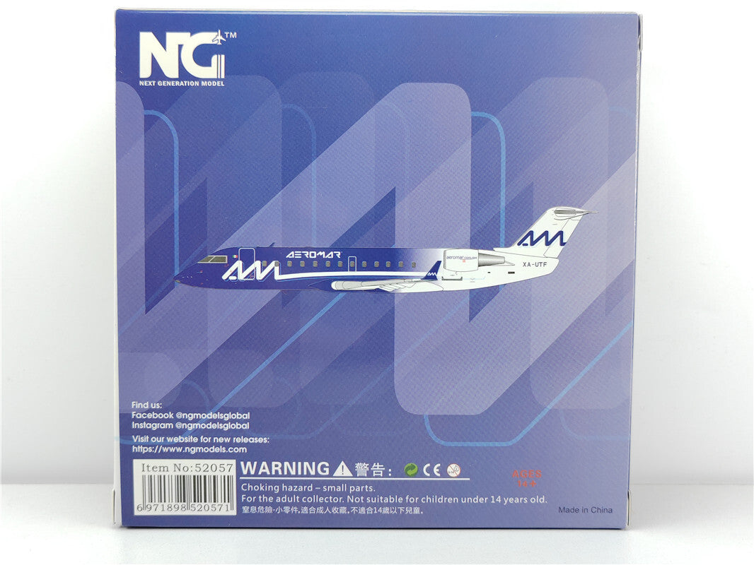 1:200 NG Model mexican airlines BOMBARDIER CRJ-200ER Airplane Diecast Model