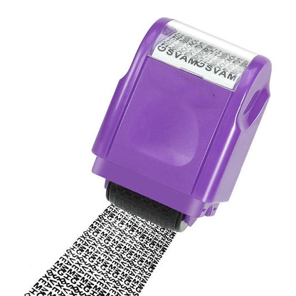 ID Stamp Identity Theft Protection Document Guard Self Ink Stamps Roller F