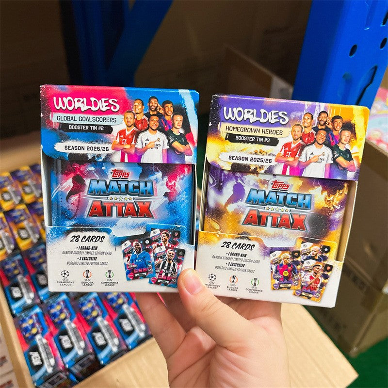 2025-2026 Topps Crown Match Attax Mini Star Card Peripheral Collection Card