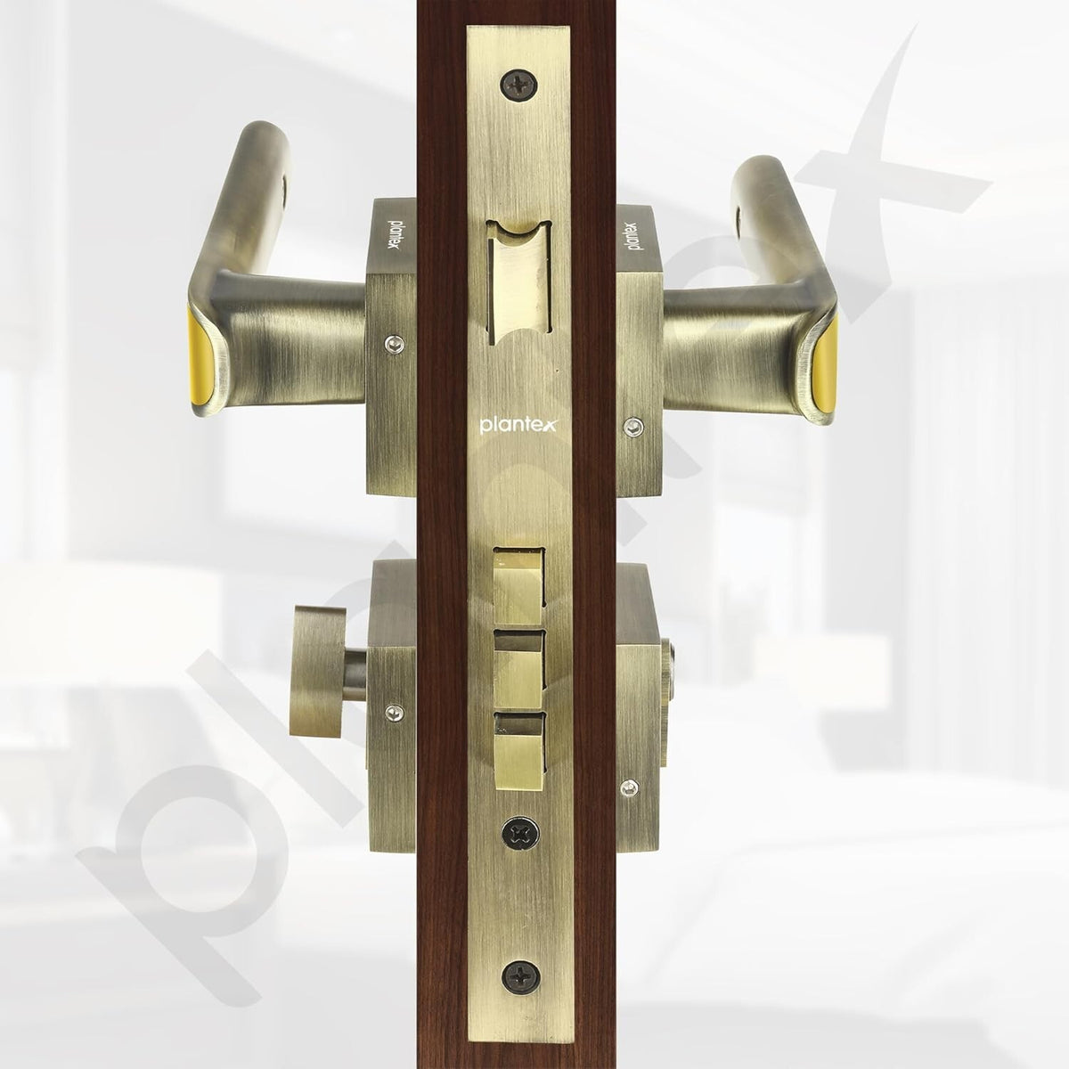 Heavy Duty Mortise Main Door Lock Set For Home With 3 Brass Keys