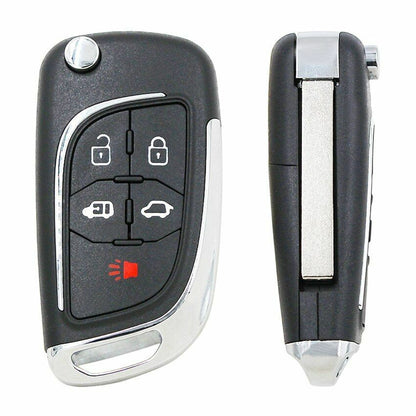 Flip Remote Key Shell Case Fob for Opel 2/3/4/5 Button Astra J Mokka Insignia 1x