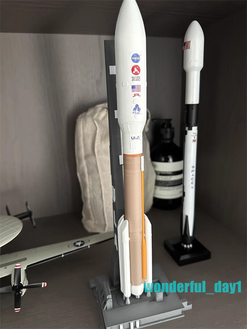 1/200 Scale USA Atlas-V Rocket Model for 2020 Perseverance Launch Mission Toy