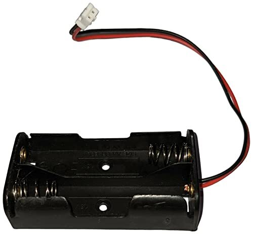 AA Battery Holder for 2 AA Batteries with JST Connector (2.26" x 1.25" x 0.59")